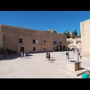 Der Waffenhof (Patio de Armas) vor dem Salón Felipe II